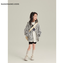 nanokids春亲子碎花卫衣外套