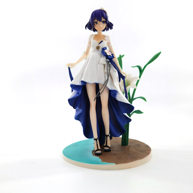 贼好玩美少女摆件 崩坏3 希儿 秋霜百合ver. 手办 人偶玩具摆件