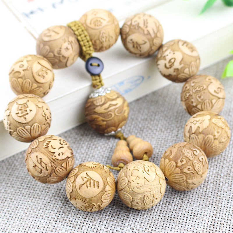 厂家批发太行崖柏手串佛珠2.