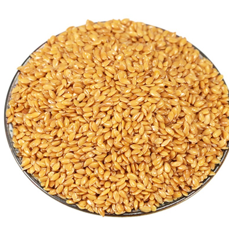 机亚麻籽flaxseed金色生亚麻子 胡麻仁高亚麻酸杂粮油料豆浆五谷