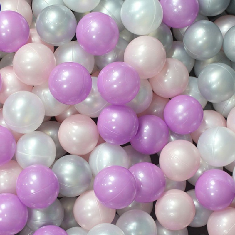 儿童海洋球婴儿宝宝彩色球类玩具加厚环保室内游乐场波波球塑料球