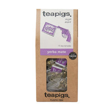 茶猪猪Teapigs题皮斯 英国原装进口马黛茶花草茶15茶包简装盒包装