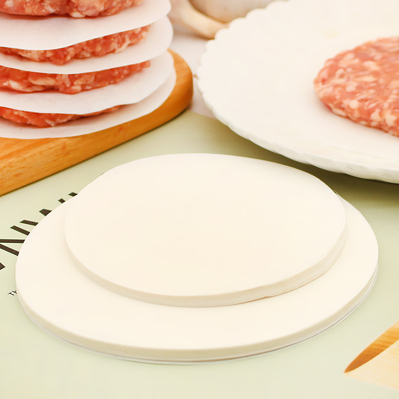 汉堡牛肉饼油纸 隔肉食物专用硅油纸隔层防粘家用垫纸冷冻隔离纸