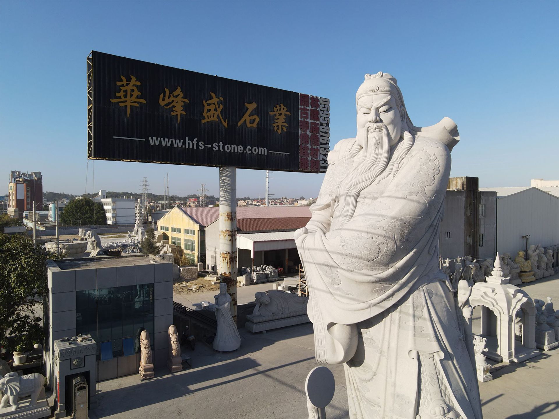 花岗岩关公石雕像 坐像石雕关公像 关帝君雕像-阿里巴巴