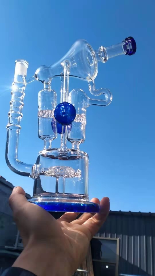 烟枪烟壶批发玻璃水烟枪现货批发