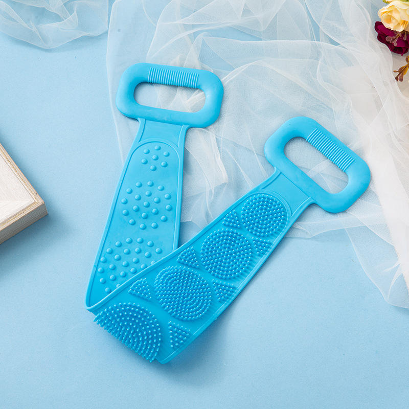 75cm硅胶搓澡巾男女强力擦背泥灰神器长条后背去死皮不疼沐浴专用