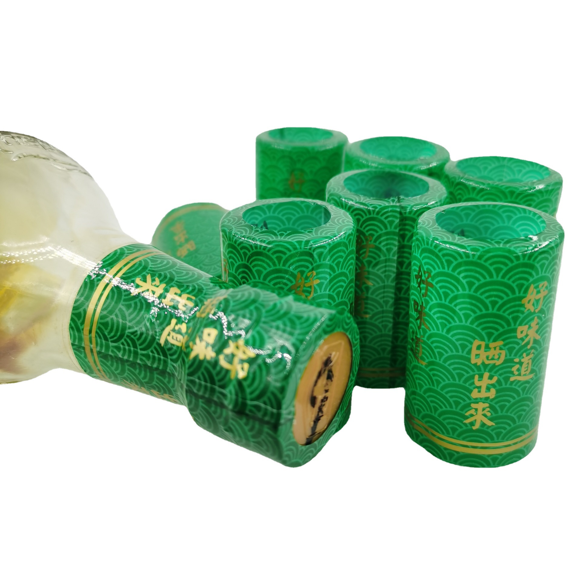 瓶口定型收缩膜海天酱油瓶热缩封口膜老陈醋瓶收缩胶帽pvc收缩膜