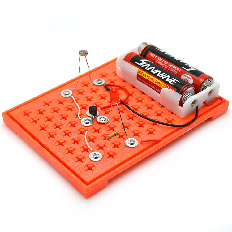 diy光敏灯延时光敏感科技小制作小发明diy科学光控实验科教器材