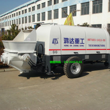 混凝土输送泵 60和80柴油拖泵 混泥土输送泵 公路矿井用大型地泵