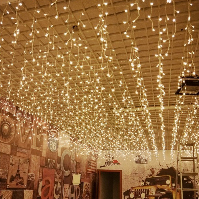 满天星灯饰led星星灯小彩灯闪灯串灯灯灯冰条灯瀑布灯挂灯装饰灯