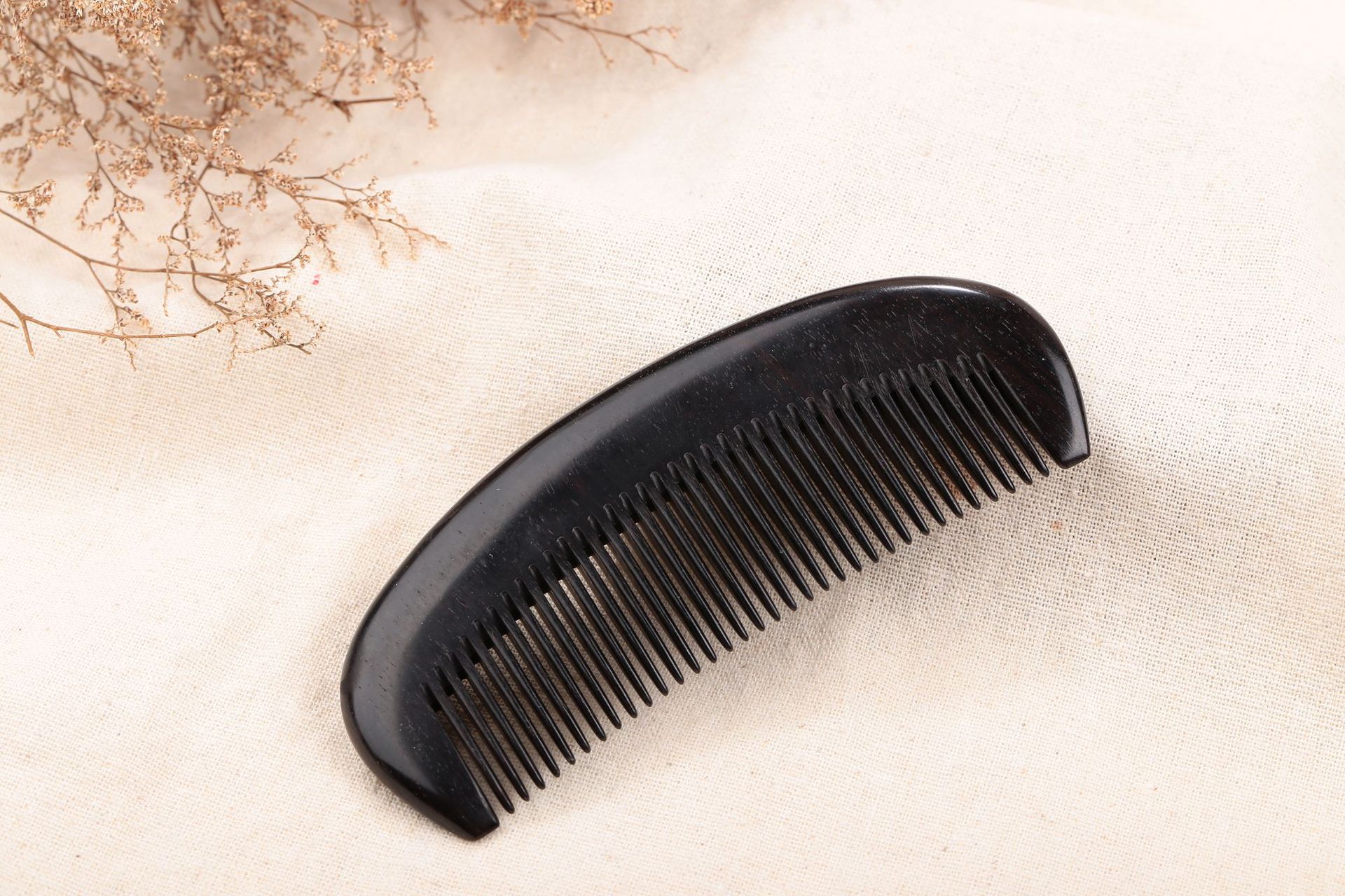 黑檀木美发梳 无柄整木檀木梳子qm8-2 抛光细腻 支持混批