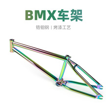 BMX表演车/小轮车20寸补强焊接 烤漆表面 铬钼钢车架 POLSO