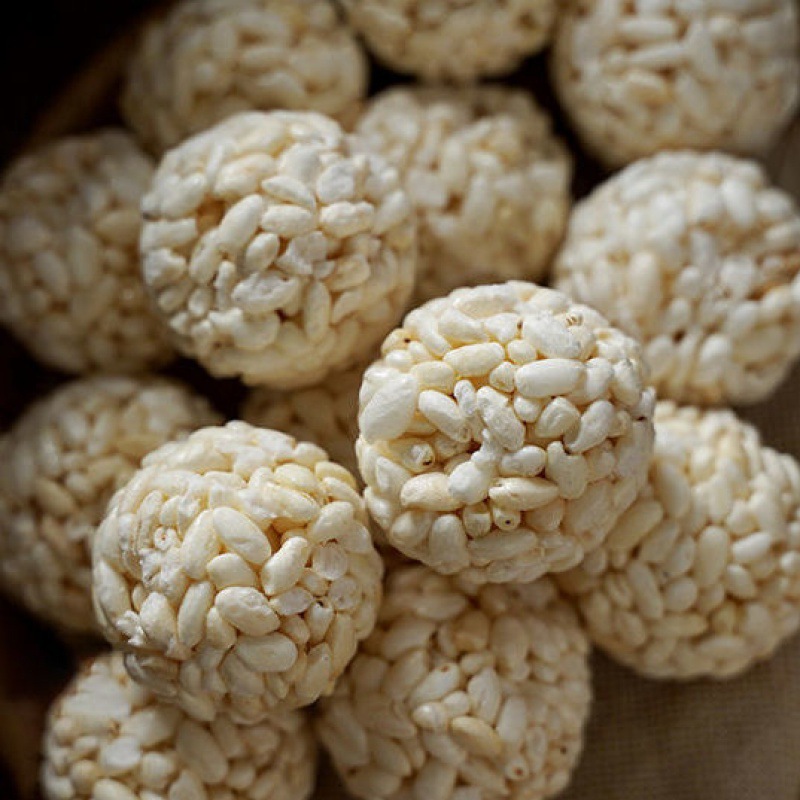 大米球米花球爆米花零食大礼包多口味特产怀旧小吃网红小零食批发