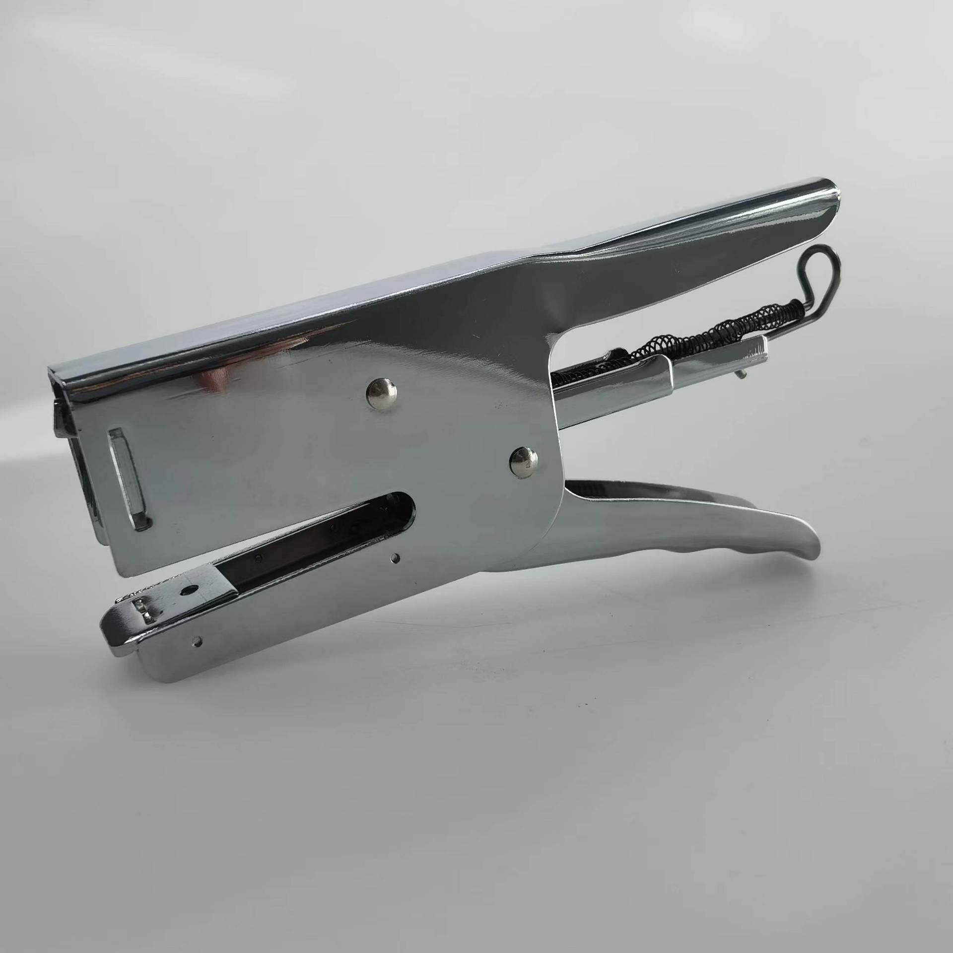 工厂直供外卖全金属钉卡头花艺12号标准耐用不锈钢订书机跨境专供