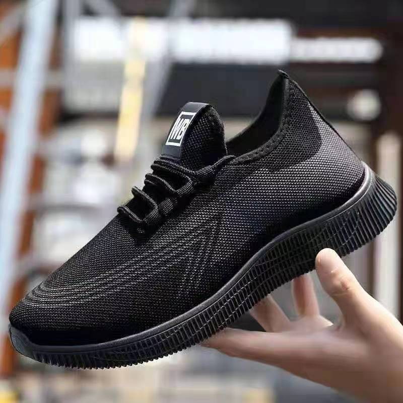 One Piece Dropshipping Men's Shoes Summer Casual Shoes Trend Breathable Sports Shoes Men's Cloth Shoes Stall Goods Wholesale Running Volume