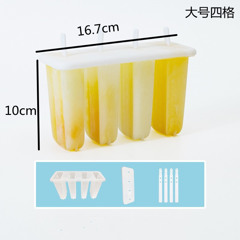 Ice-Cream Mould Household Homemade Old Popsicle Sorbets and Popsicles Ice Cream Children's Large Cheese Sticks Food Grade Mold