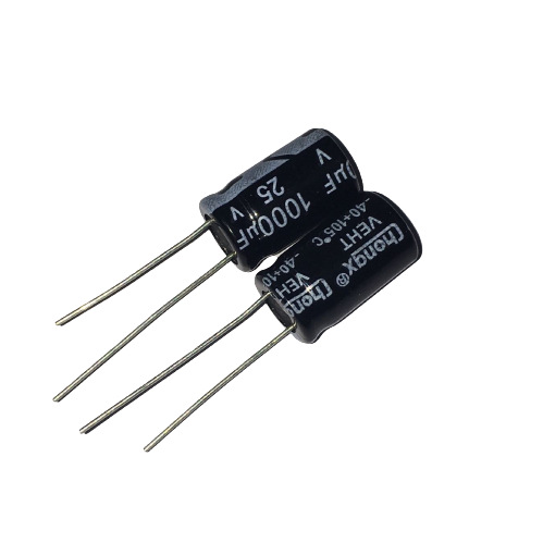 直插电解电容器25v1000uf 1000uf 25v 10x17mm长寿命 铝电解电容