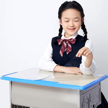 小学生透明课桌桌垫学习桌专用水晶板防水桌布儿童写字台书桌垫子