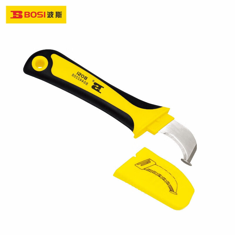 波斯工具防护式电缆剥线刀 直刃电缆剥线刀 bs442208 bs442209