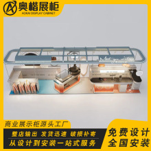 商场服装店多经点位展示柜过道烤漆女装包包鞋子快闪店陈列柜框架