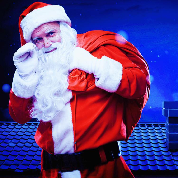 cos情侣成人男女圣诞老人圣诞节衣服服饰套装全套服装演出服裙子