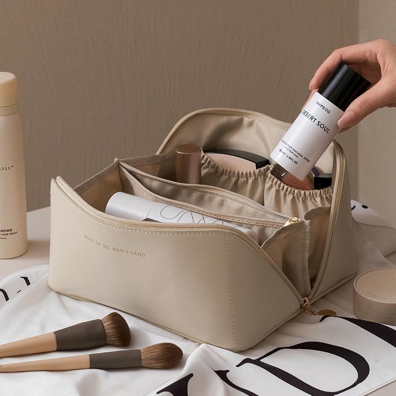 2023 New Ins Premium Cosmetic Bag Travel Storage Wash Bag Large-Capacity Cosmetics Buggy Bag Storage Bag