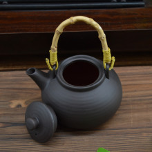 J6DA养生紫砂茶壶功夫茶具煮茶器烧水壶陶瓷泡茶单壶陶壶碳火朱泥