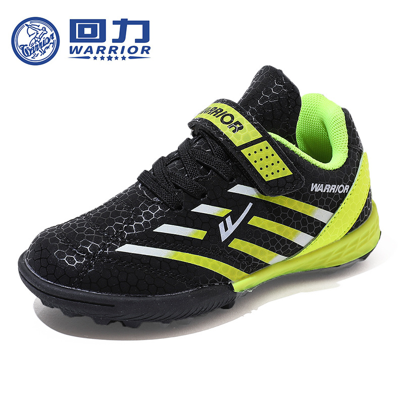Warrior Children's Shoes Children's Sports Shoes 2022 Autumn New Trendy Boys Middle and Big Children's Running Shoes Boys Football Shoes