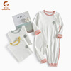 5561 baby one-piece garment baby Climb clothes supple Seams 2021 Spring Amazon Customized