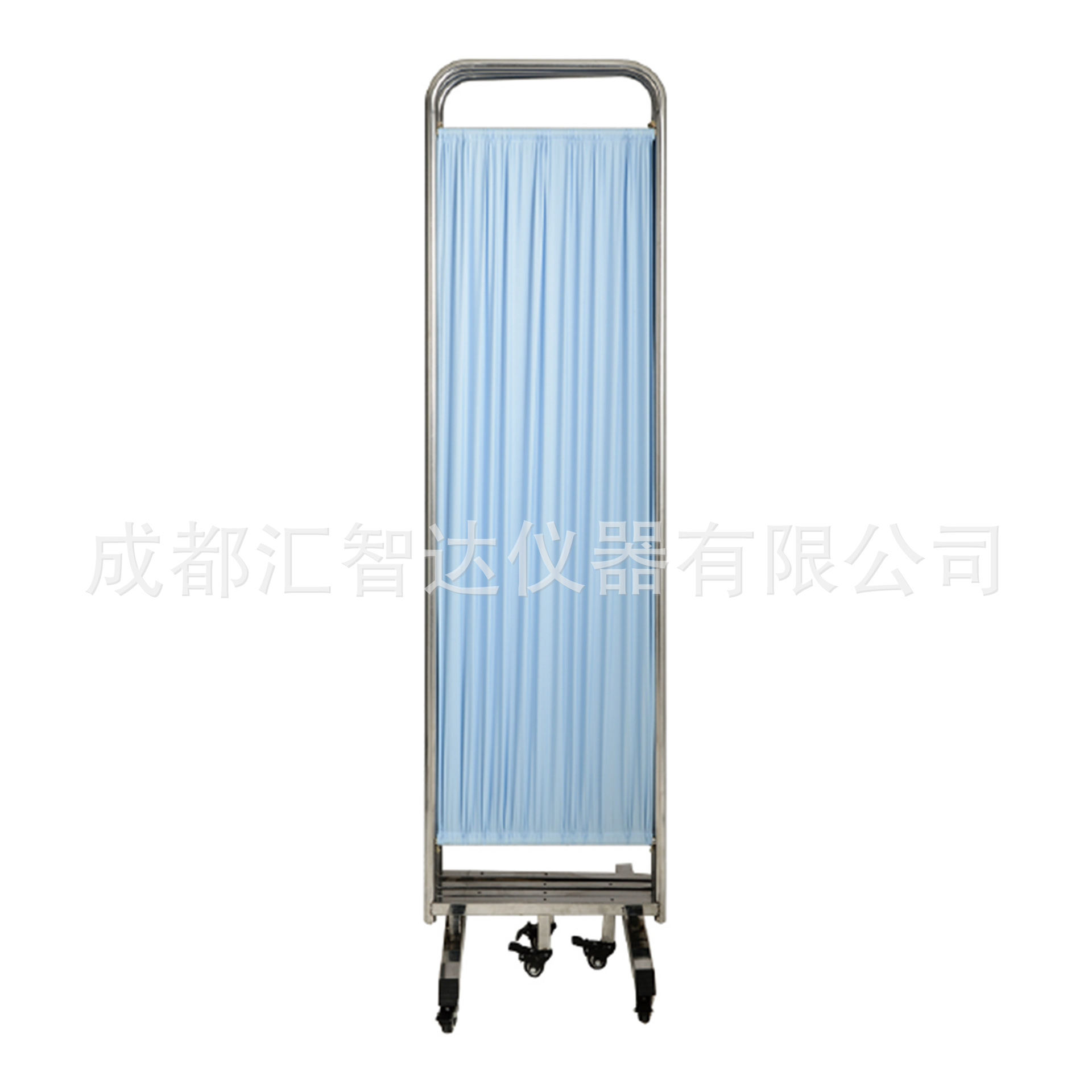 Medical Stainless Steel Metal Brake Wheel Medical Removable and Washable Blue Pink Triple Quadruple Five-Joint Screen Screen