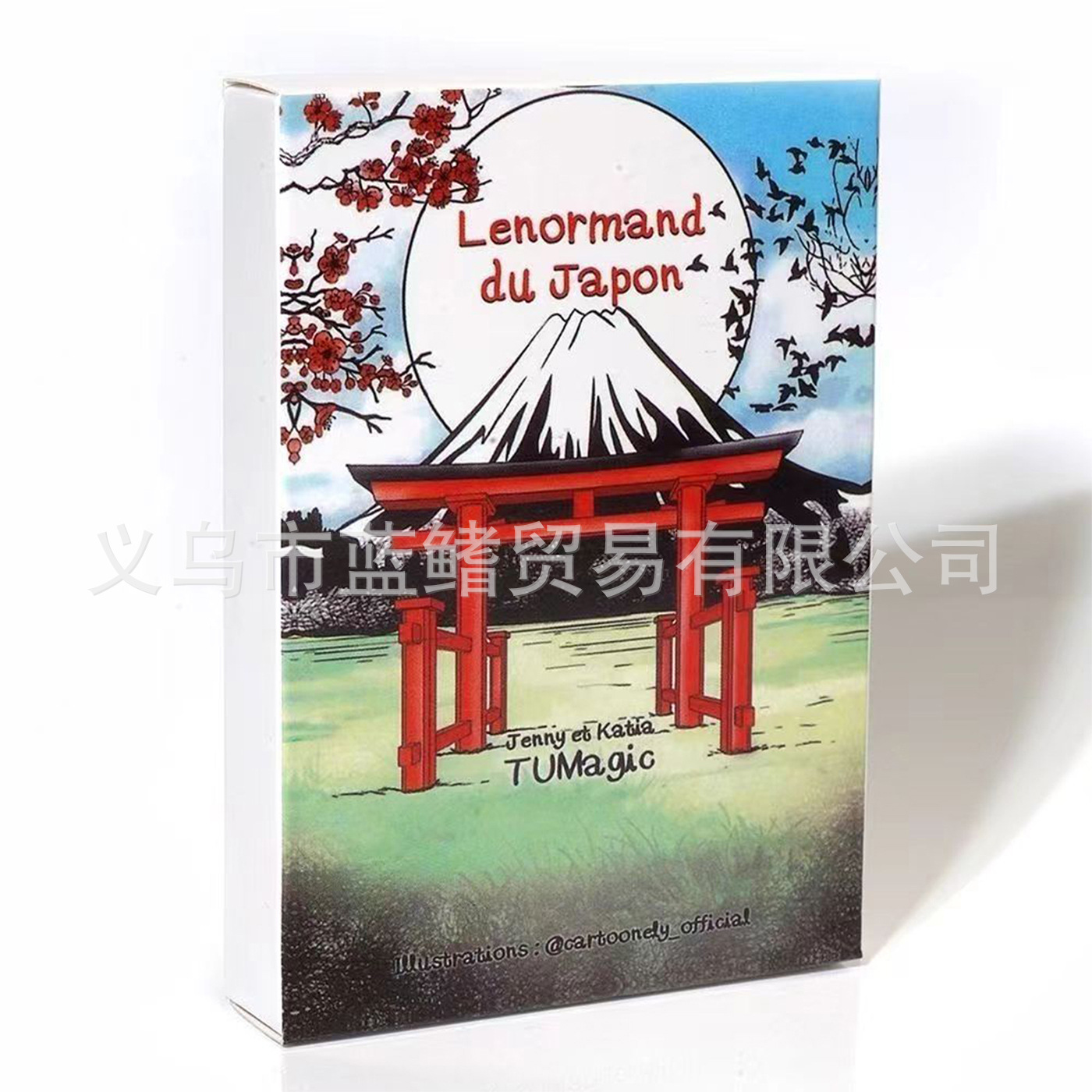 塔罗牌lenormand du japon 新款雷诺曼 外贸热销经典卡 10.5*7.