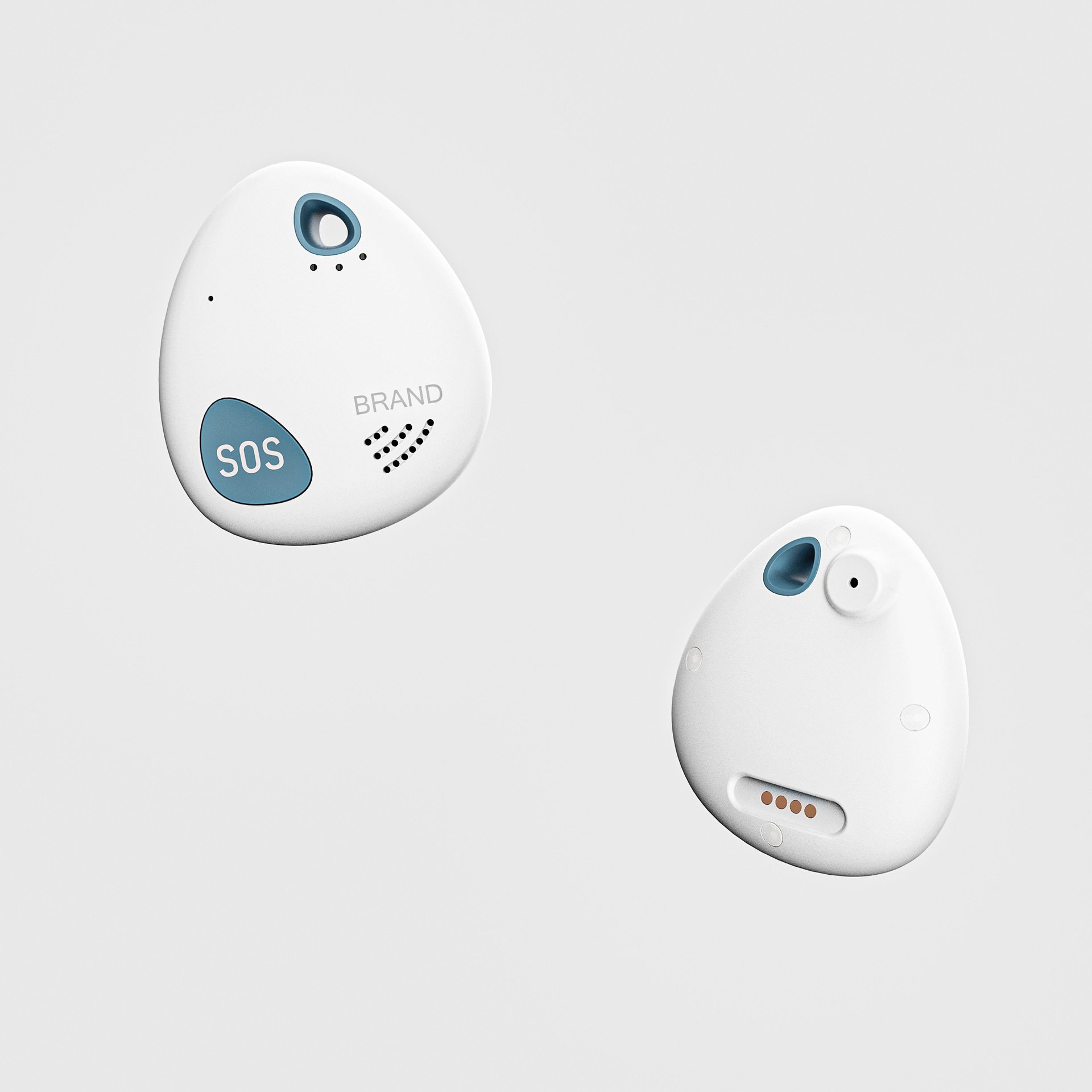 儿童gps定位器老人防走失4g北斗追踪器sos报警双向通话学生定位器