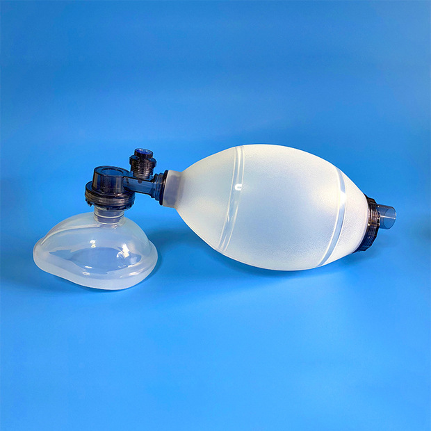 pvc简易呼吸器儿童 急救呼吸气囊硅胶人工复苏球囊成人cpr呼吸器