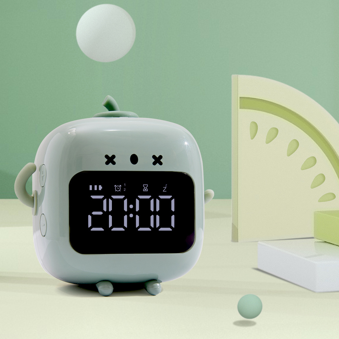 New Cartoon Smart Learning Alarm Clock Children's Personalized Creative Clock Student Only Mute Little Alarm Clock Mini Program