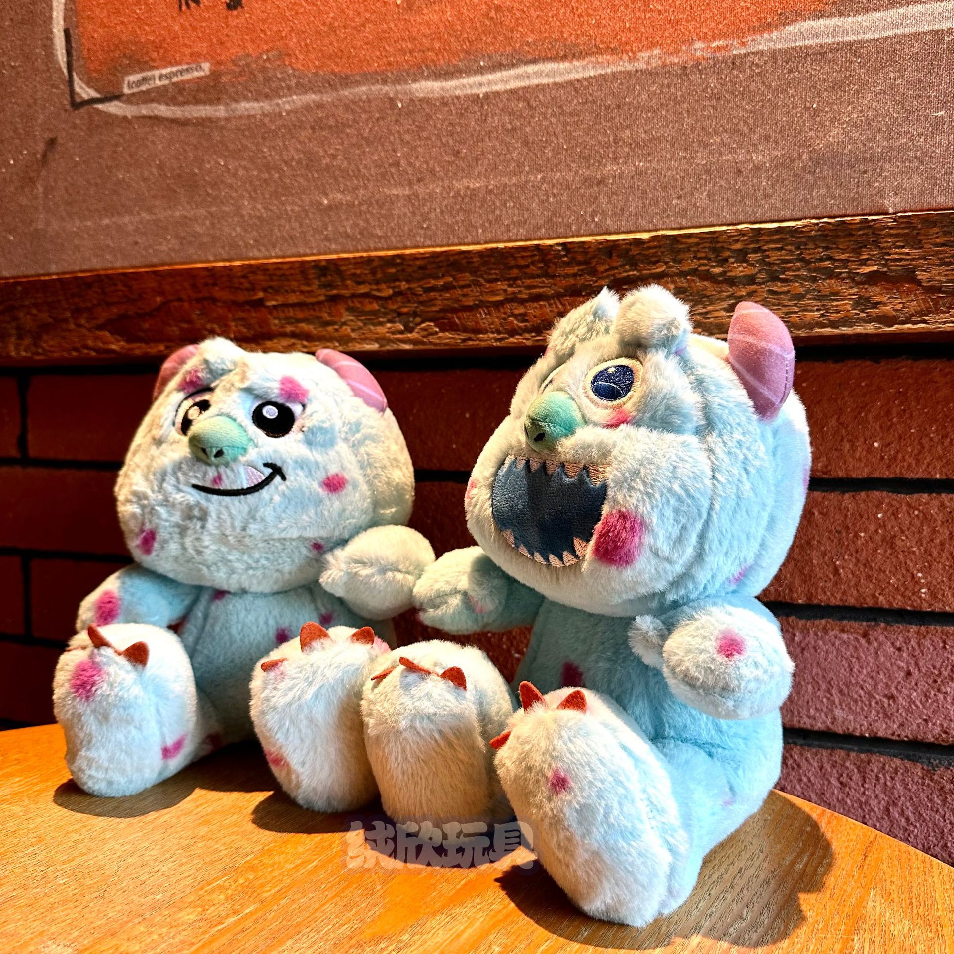 森罗万象出口国外怪兽大学毛怪苏利文公仔毛绒玩具可爱布娃娃玩偶
