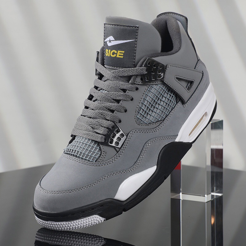 耐尅官男鞋头层牛皮aj4热熔岩6休闲运动aj13白水泥篮球莆田大巴黎