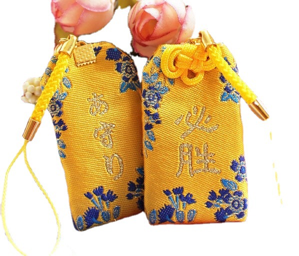 日本和风动漫q版御守 赠品 日式风格厄除福袋 刺绣工艺品工厂