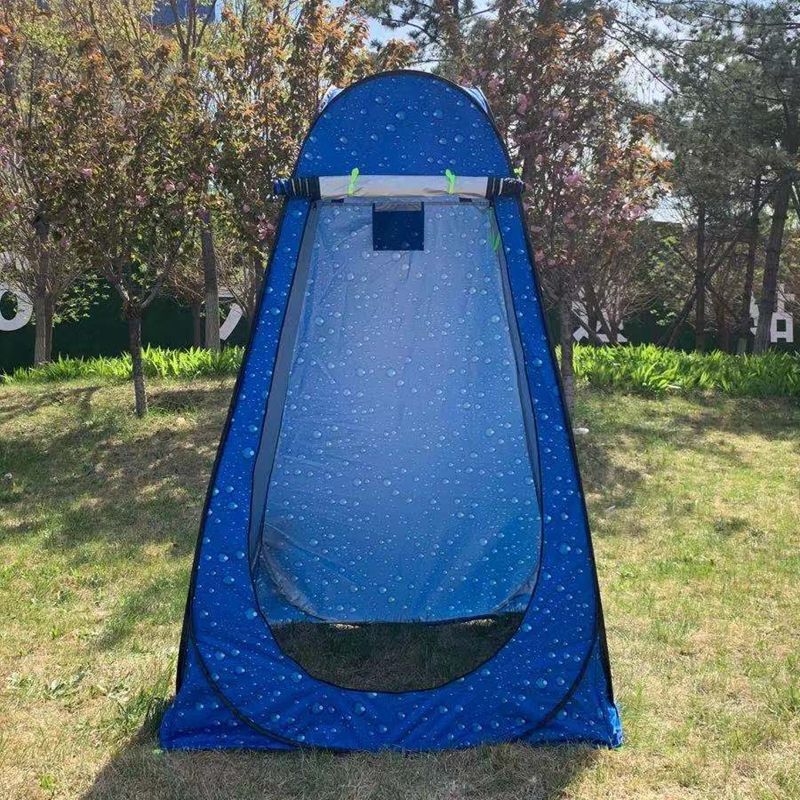 户外洗澡帐篷简易淋浴房浴罩帐家用移动农村厕所更衣钓鱼一件代发