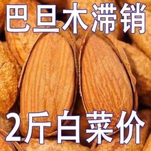 【新货】巴旦木奶香味盐焗大颗粒含罐薄壳手剥杏仁坚果休闲零食袋