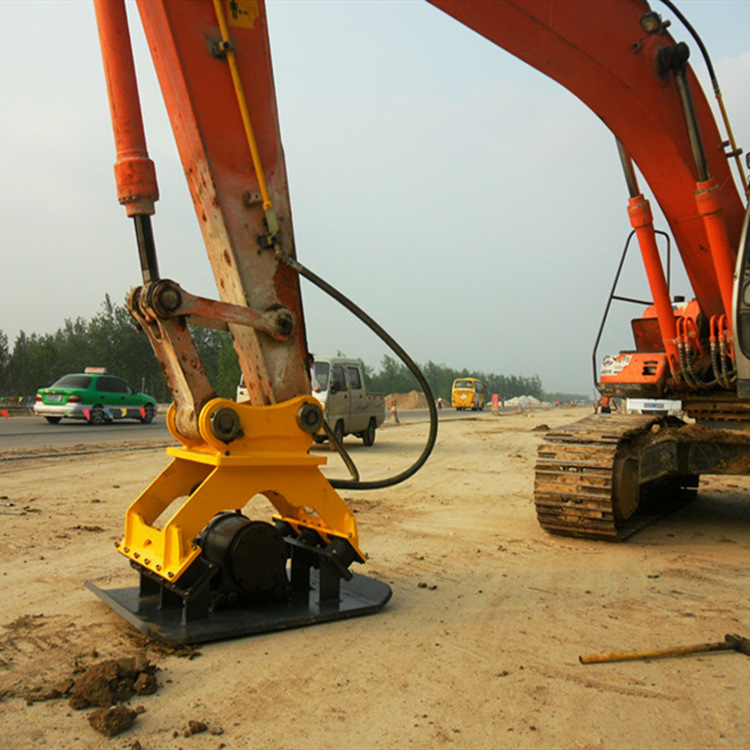 液压平板夯 路面打夯机 挖机振动夯夯实器 挖机震动平板夯
