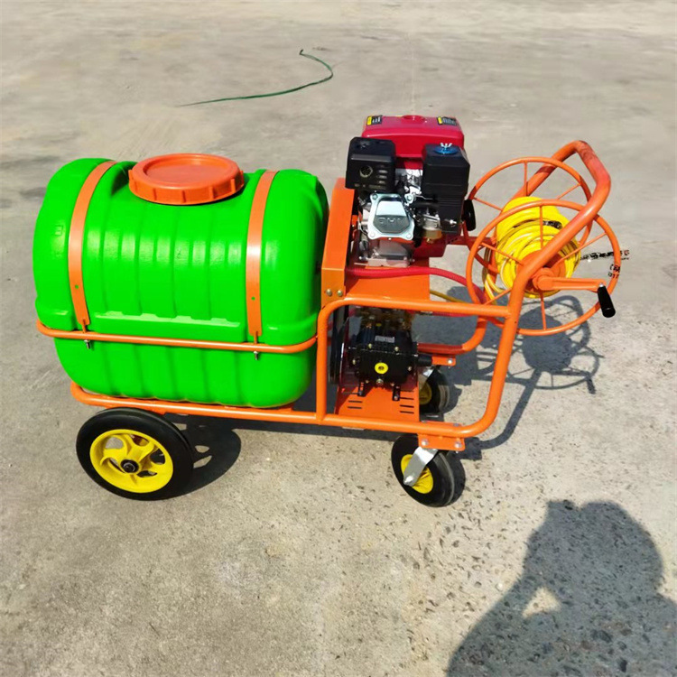 手推式果园打药机 牛栏消毒喷雾器 汽油打药机图片