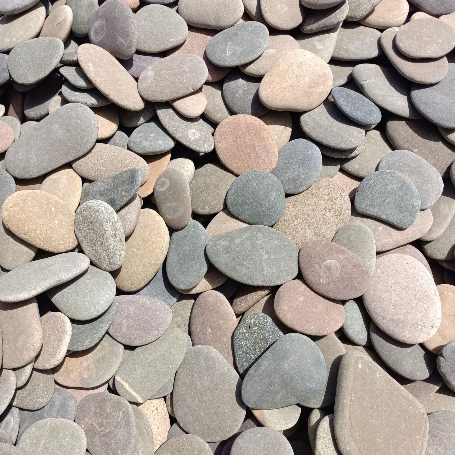 绘画石美术石厂家批发diy彩绘鹅卵石绘画石儿童扁石头片状鹅卵石