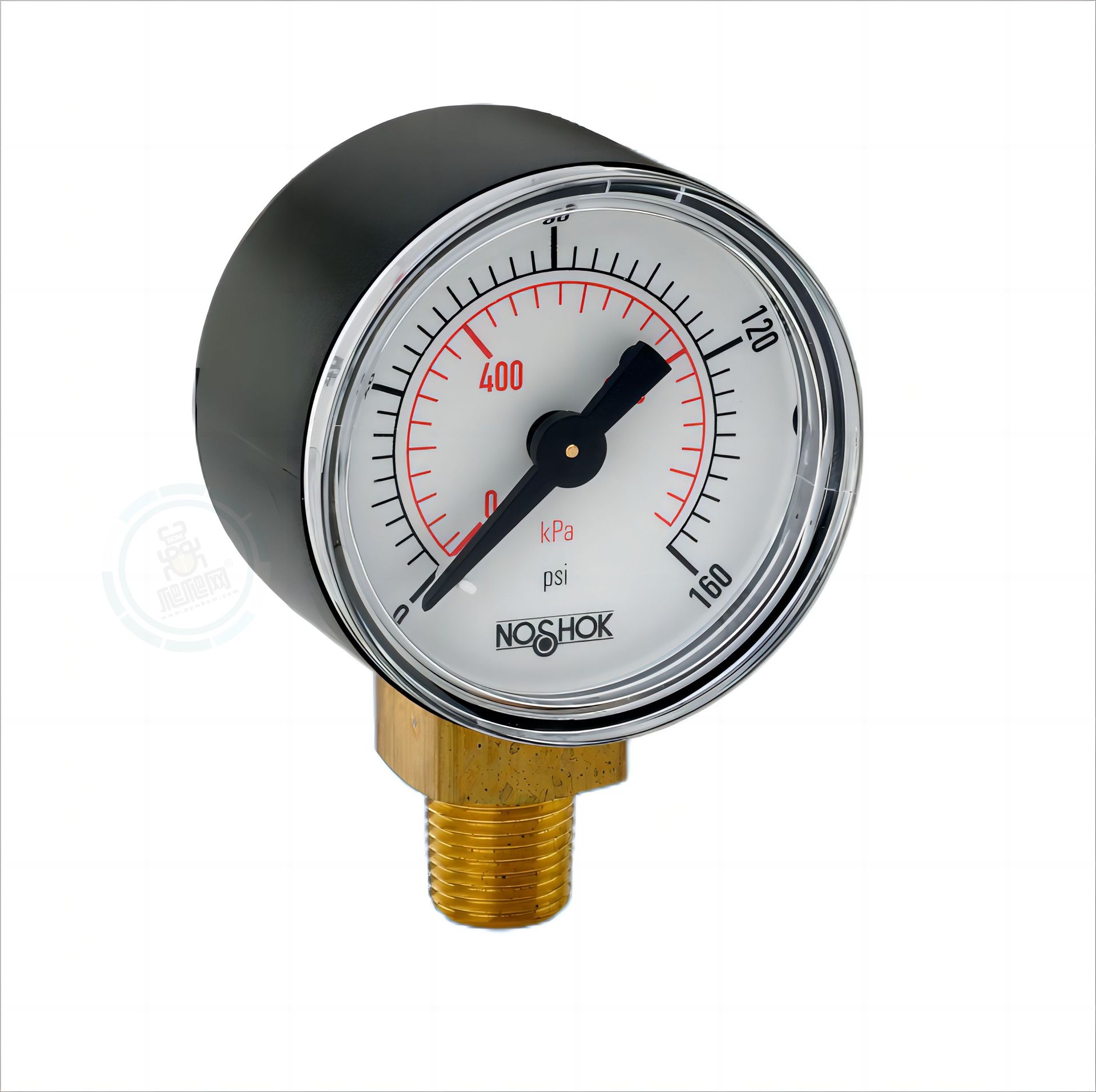 noshok 干式压力表 dry pressure gauges 25-200-10-psi-阿里巴巴