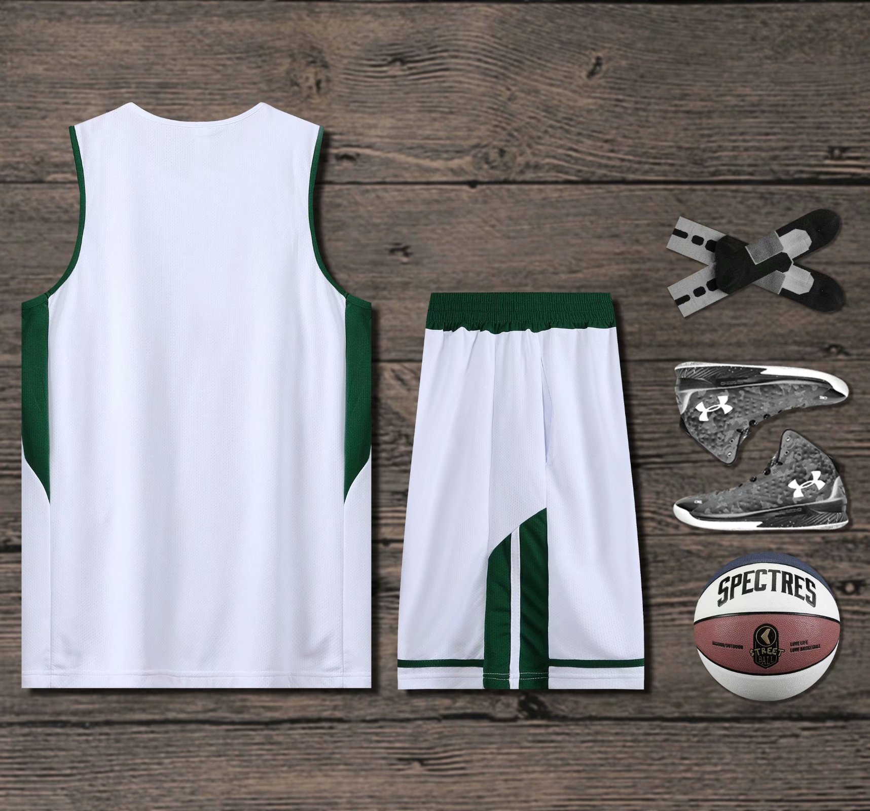 成人篮球服套装男学生比赛训练运动队服光板印号定制球衣厂家直供