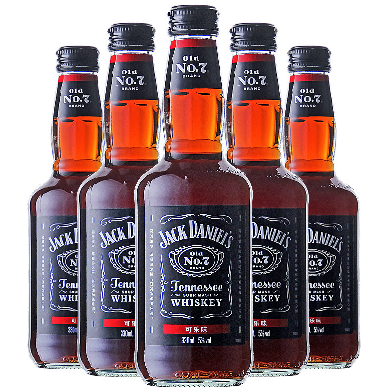 杰克丹尼威士忌预调酒 可乐味 330ml*24