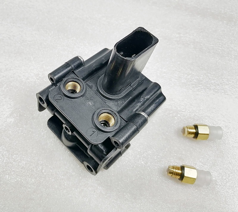 适用于宝马汽车配件740 f02 7系f18打气泵分配阀x5x6分气阀升降