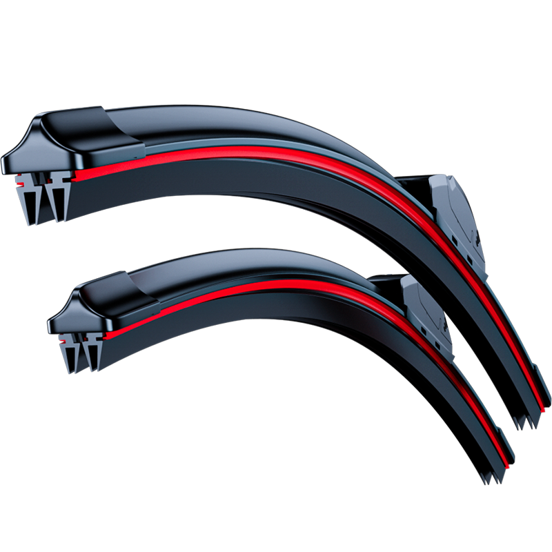 四层胶条汽车雨刮器原装无骨全车双胶条原厂雨刷片静音通用型