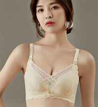内衣女2055A杯小胸乳罩 抹胸时尚性感聚拢少女胸罩调整型加厚文胸