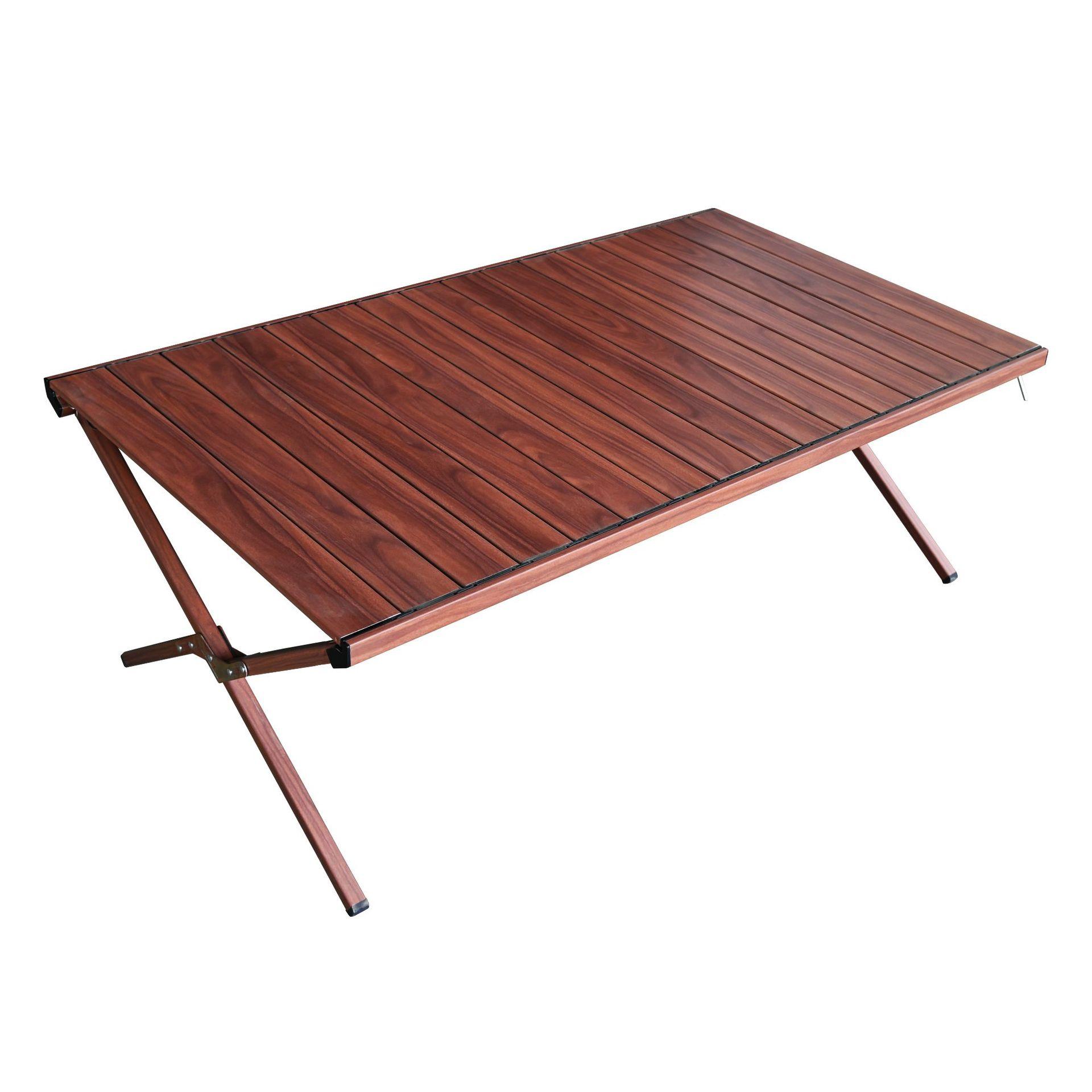 freetour随行户外桌子露营折叠桌铝合金桌子蛋卷桌便携式折叠桌子