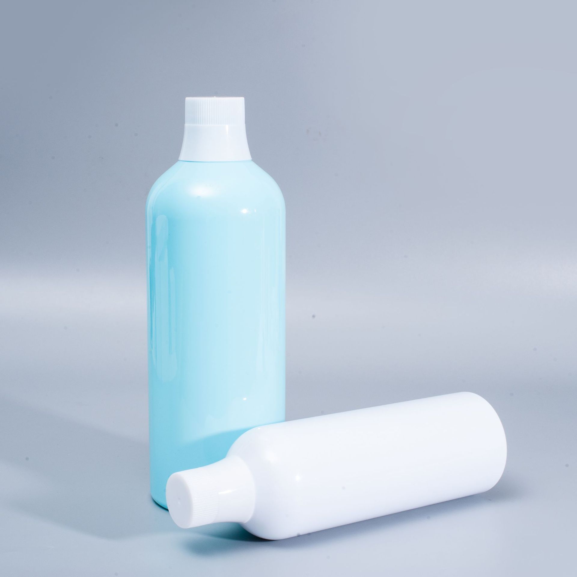 供应500ml漱口水瓶 塑料液体分装瓶pet旅行塑料瓶圆形漱口水瓶子
